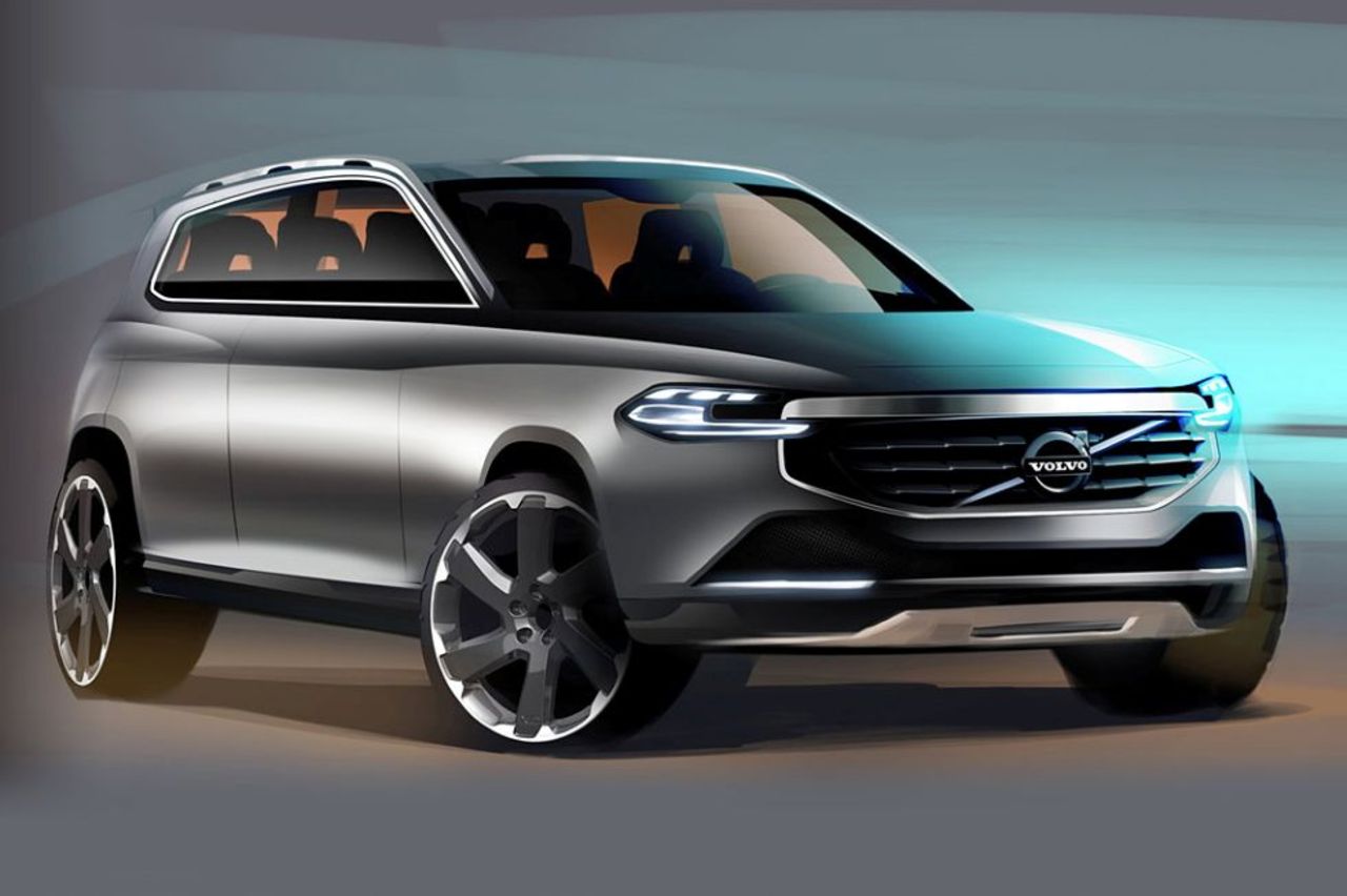 Skisser på nästa Volvo XC90