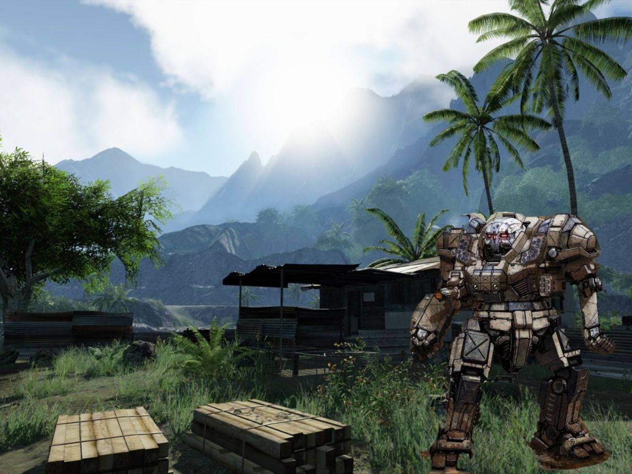 Mechwarrior Online använder CryEngine 3