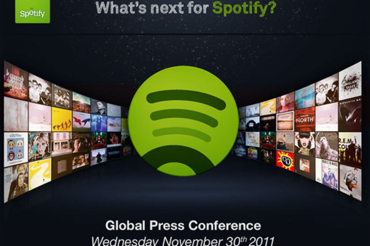 Spotify ska visa upp något den 30:e november