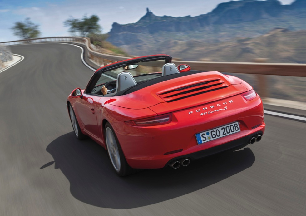 Nya Porsche 911 cabriolet kommer till våren