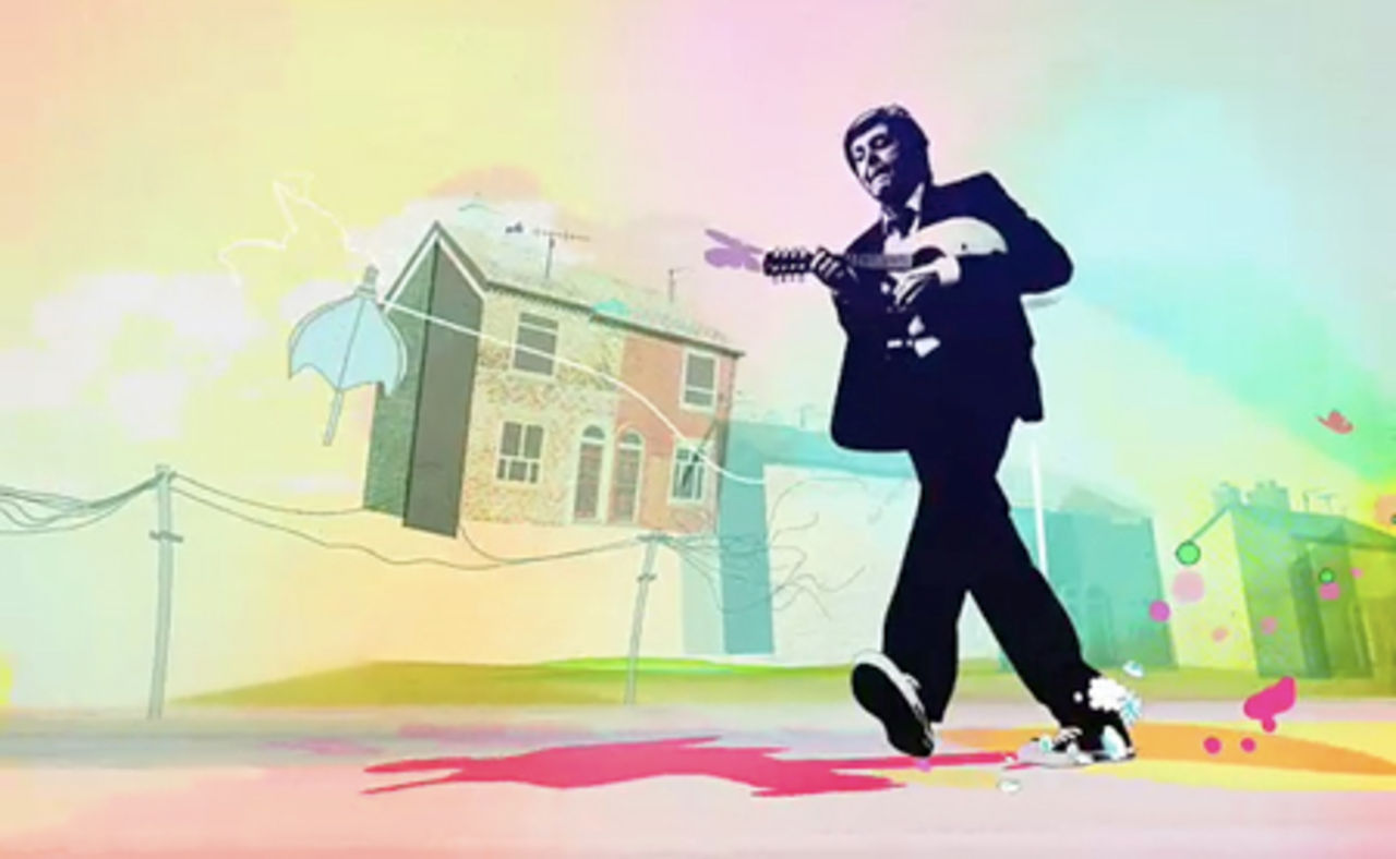 Paul McCartney i ny iTunes-reklam