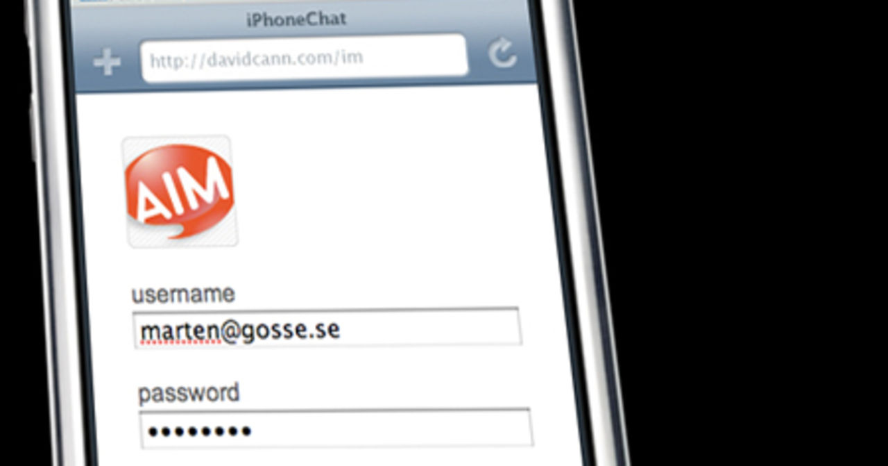 Chat-applikation för iPhone