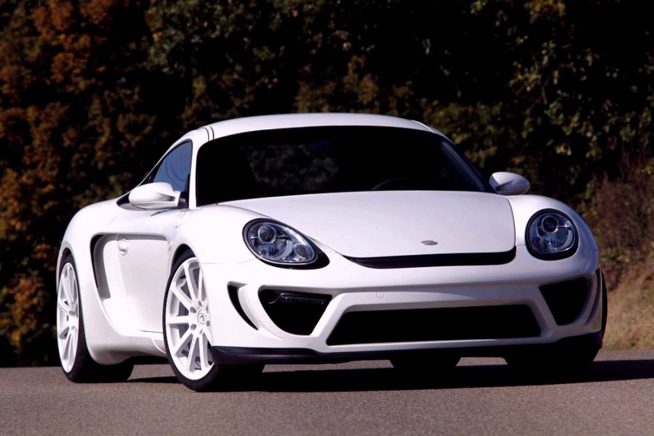 Widebody-kit till Porsche Cayman
