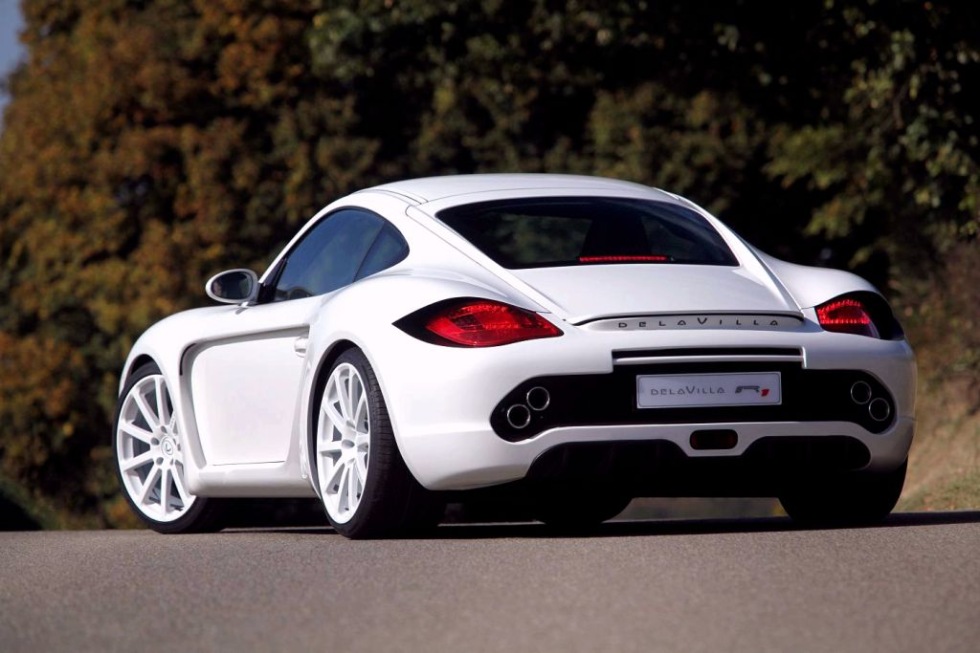 Widebody-kit till Porsche Cayman