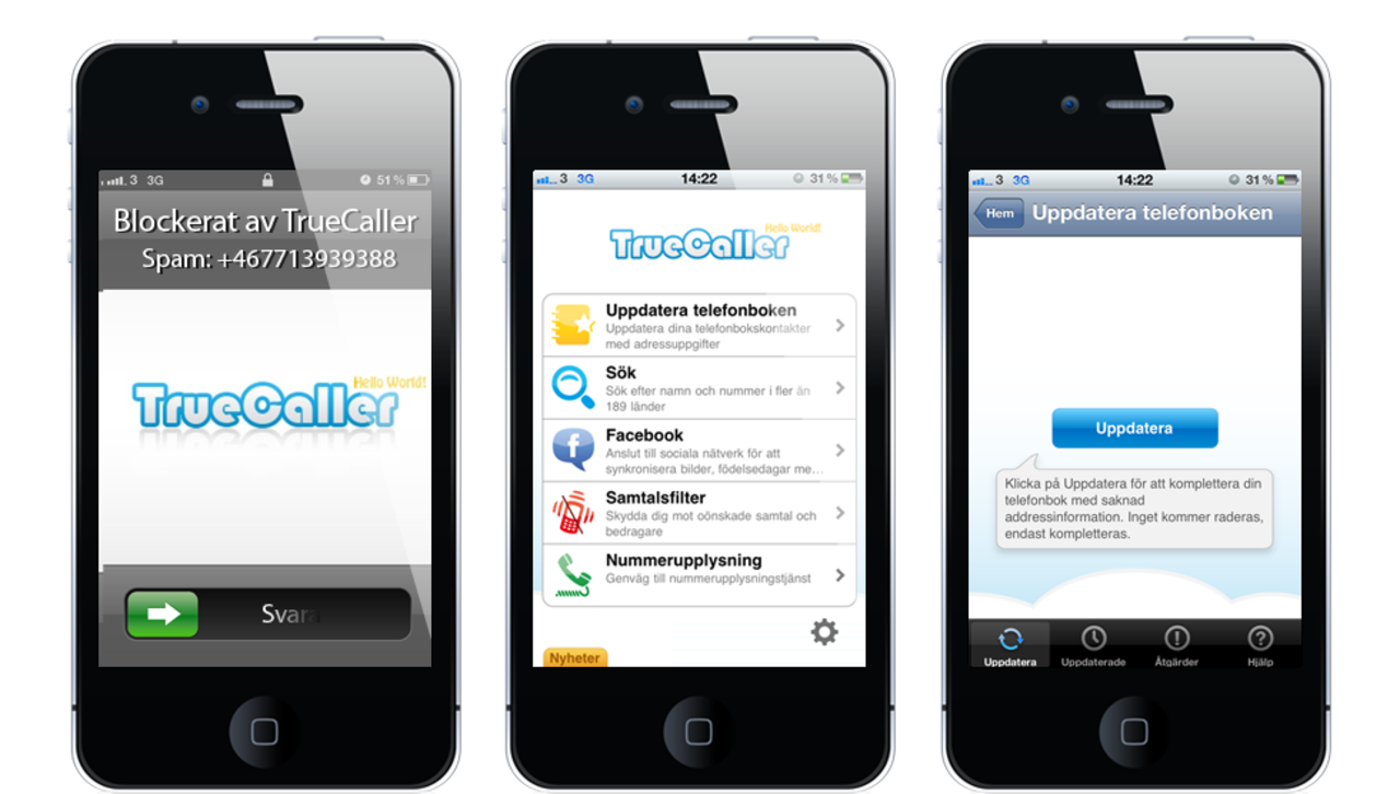 TrueCaller gratis idag