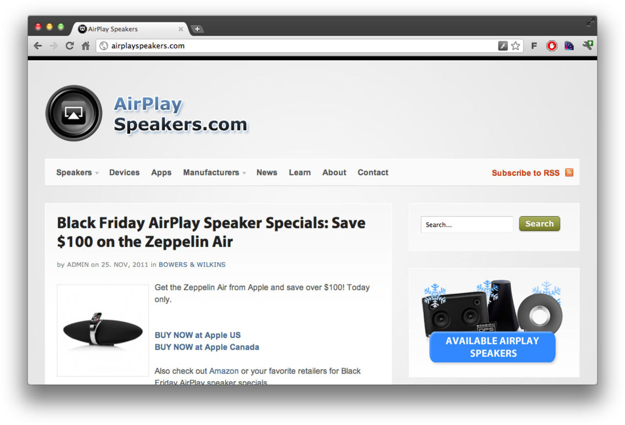 Letar du efter Airplay-högtalare?