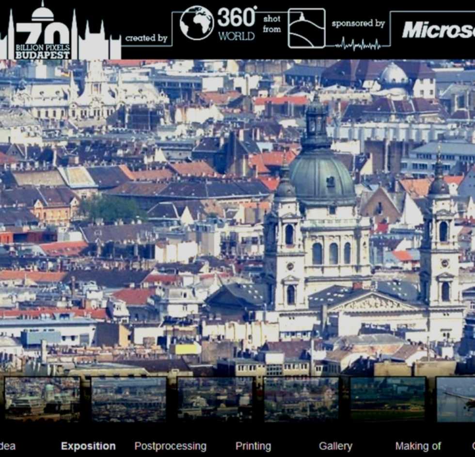Budapest i 70 Gigapixel