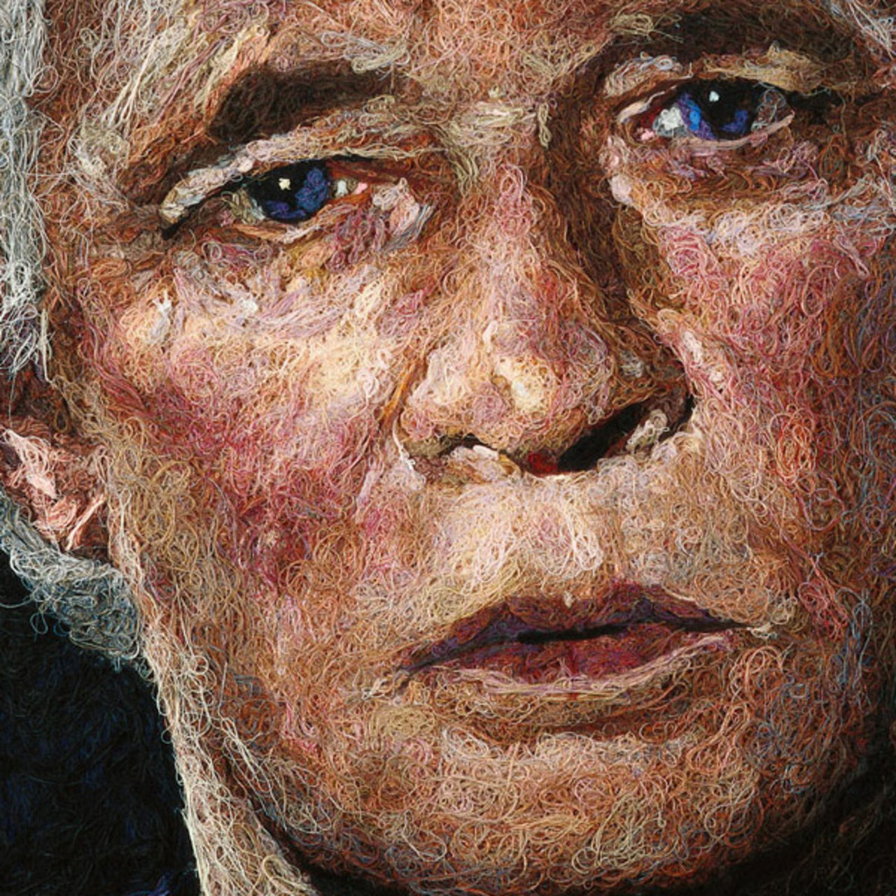 De målar med plasticine