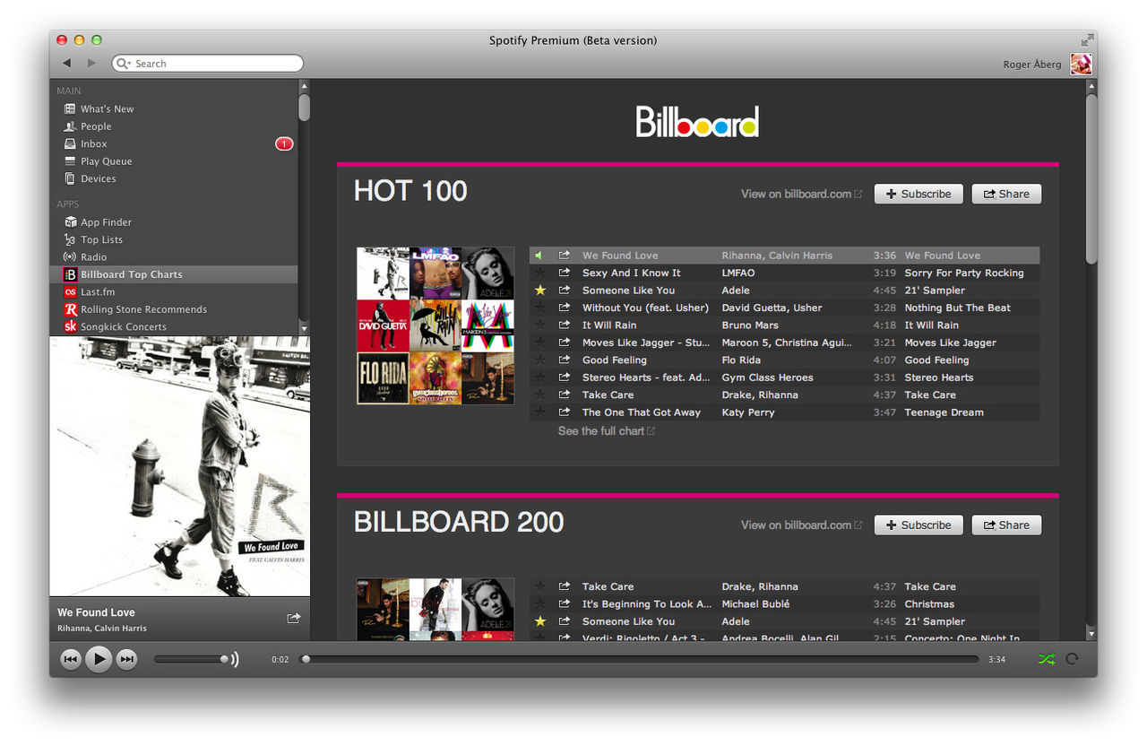 Spotifys appar går bara halvvägs