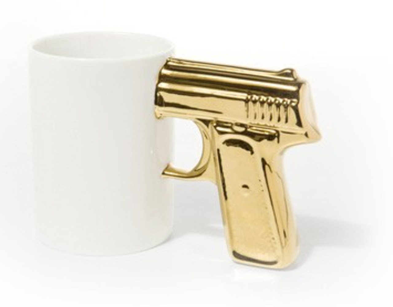 Gold Top Gun Mug