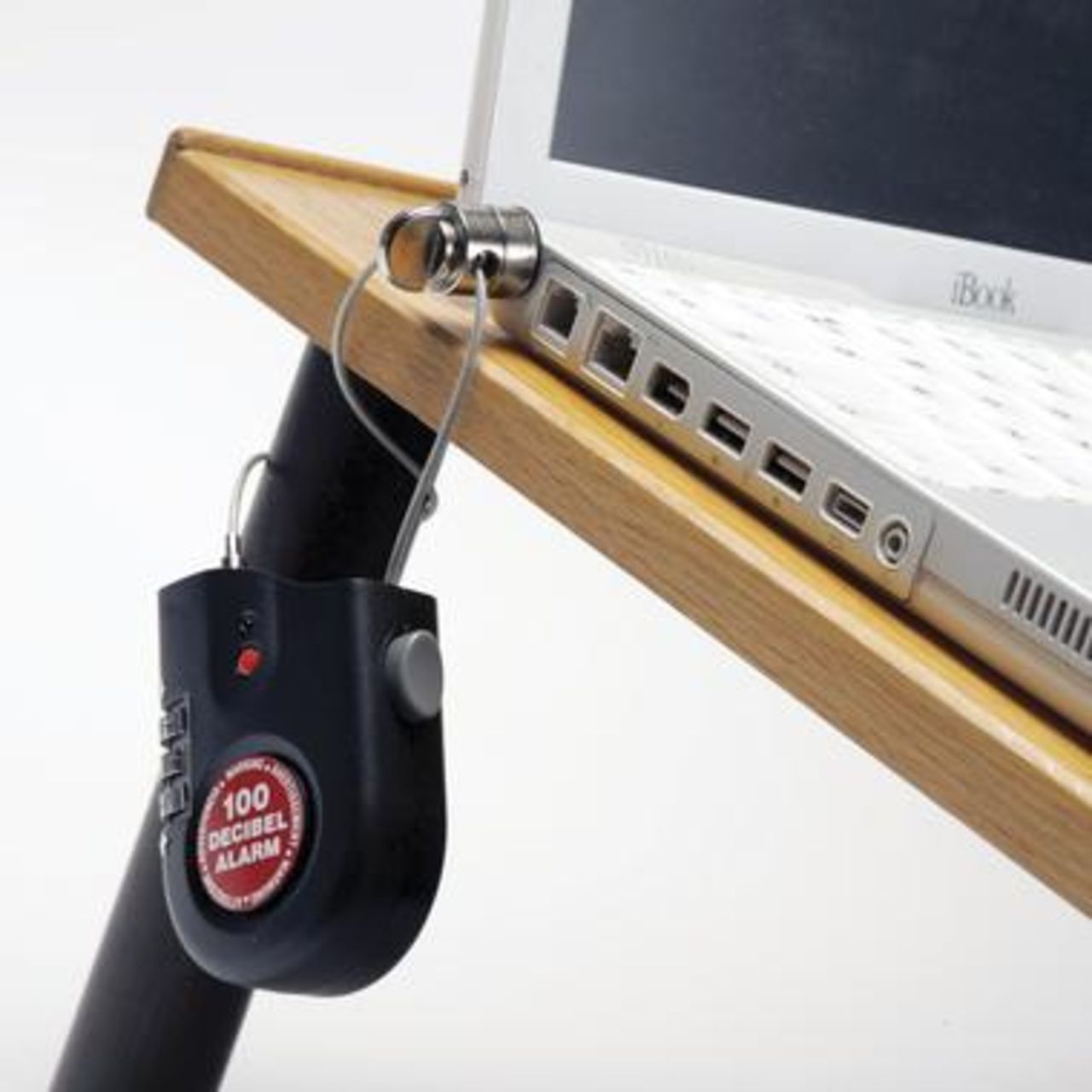 Ett larm till datorn eller väskan