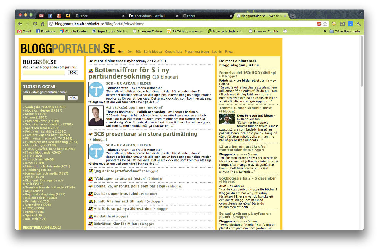 Twingly köper Bloggportalen