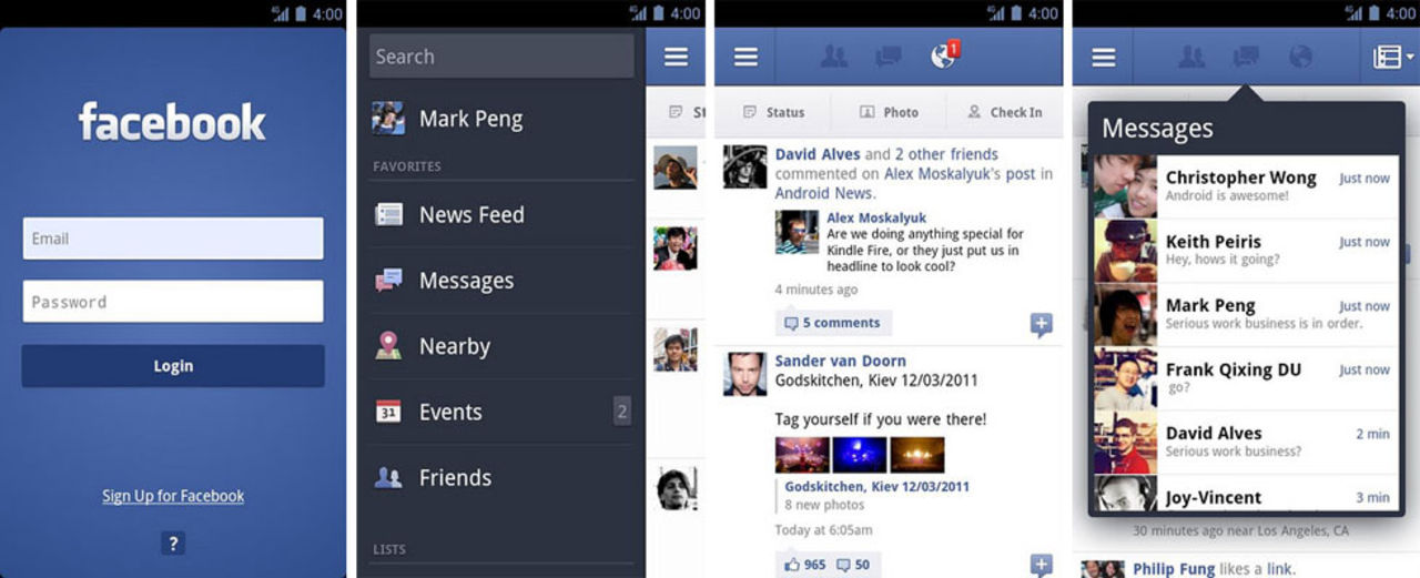 Ny Facebook-version till Android