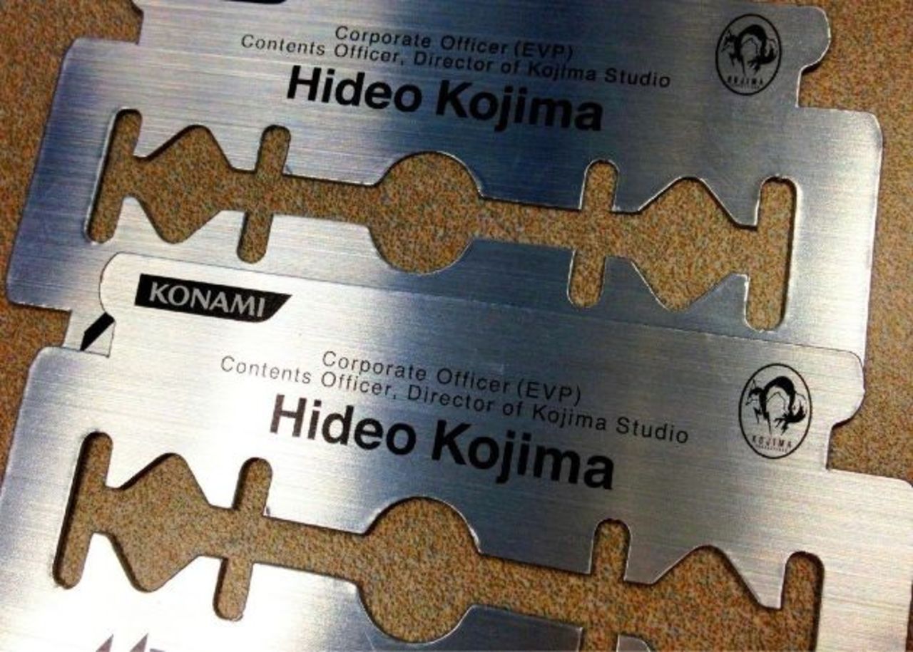 Hideo Kojima har grymma visitkort