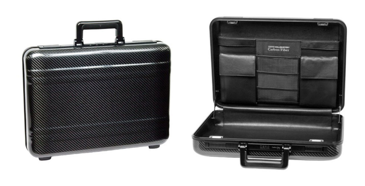 Attacheväska i kolfiber