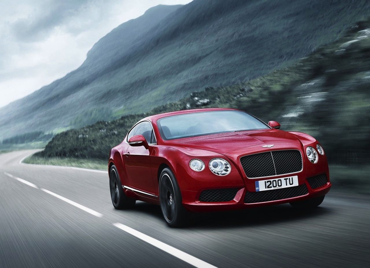 Bentley Continental GT V8 är här