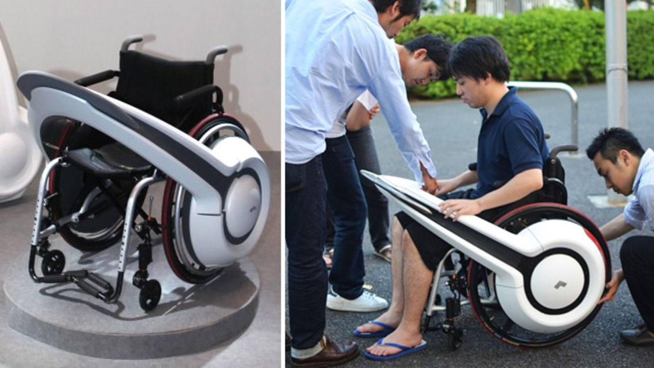 WHILL ger vanliga rullstolar tillfällig eldrift