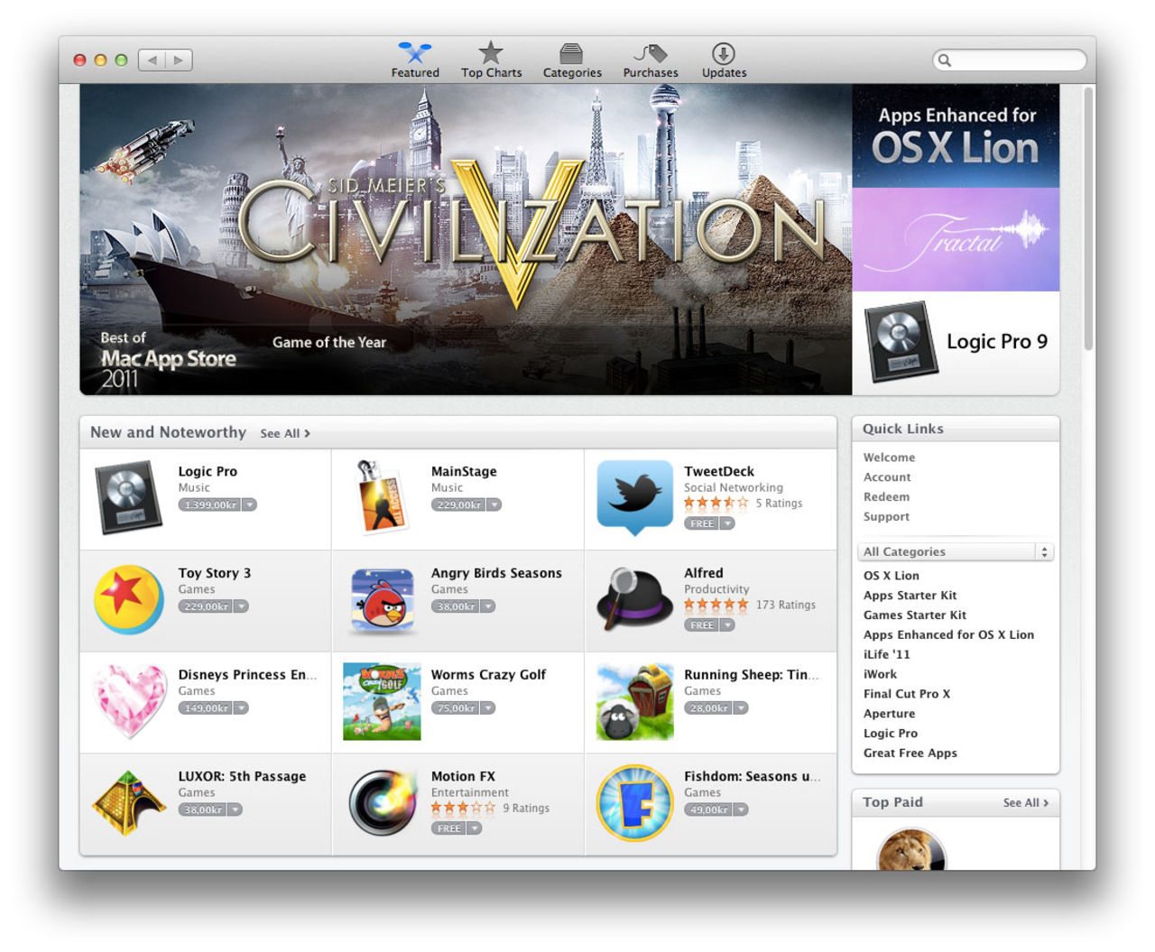 100 miljoner appar nedladdade från Mac App Store