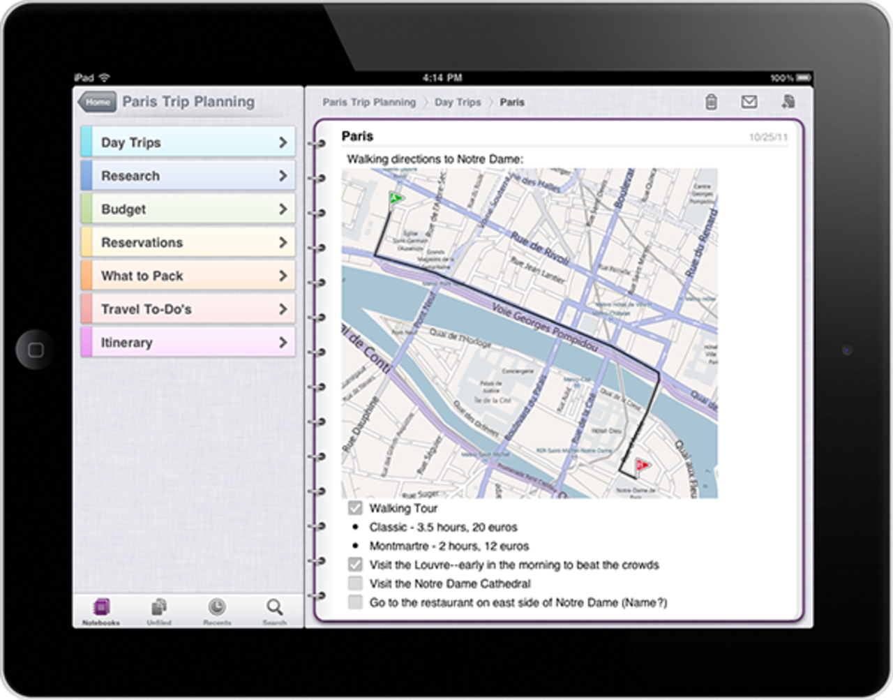 Microsoft OneNote nu till iPad