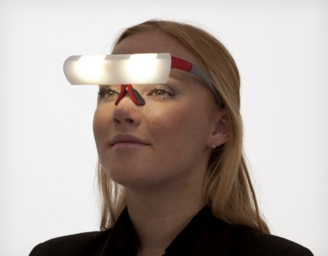 Bärbart ljus på nästippen ska motverkar trötthet