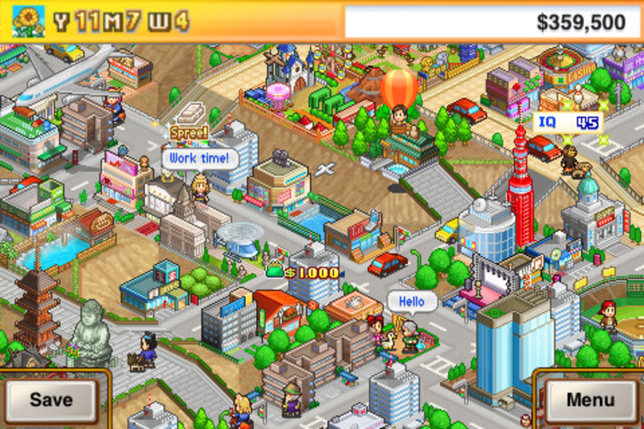 Kairosoft har släppt nytt: Venture Towns