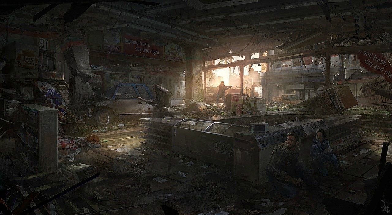 Konceptbilder från The Last of Us