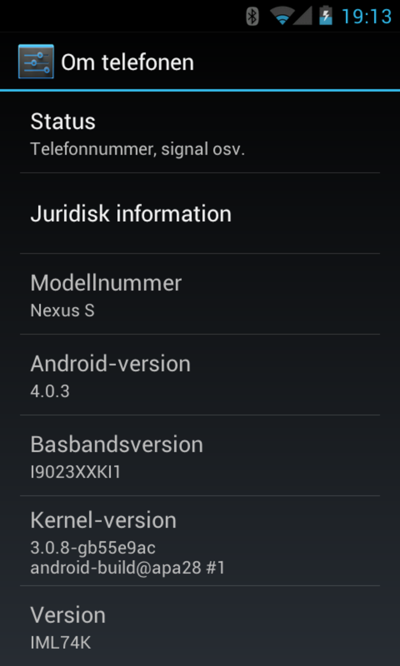 Ice Cream Sandwich rullas ut till Nexus S