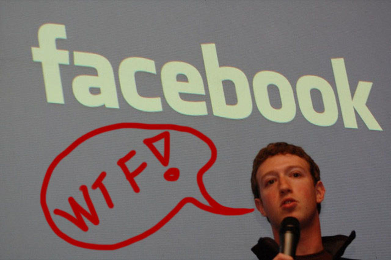 Mark Zuckerberg stämmer Facebook?!