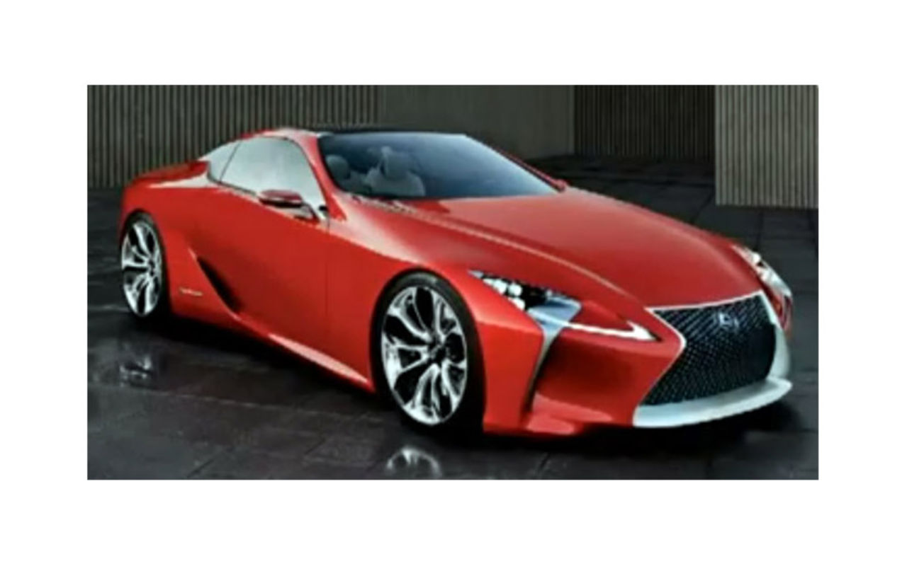 Det här är Lexus nya super-coupé
