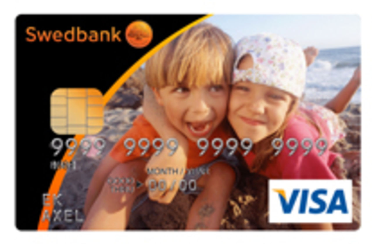 Eget foto på ditt bankkort