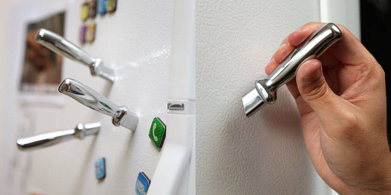 Sätt kniven i kylskåpet