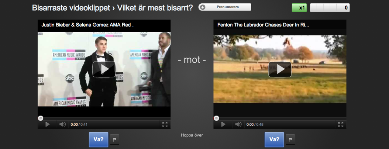 YouTube lanserar Slam