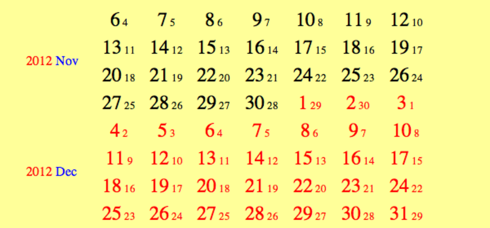 Forskare har tagit fram en permanent kalender