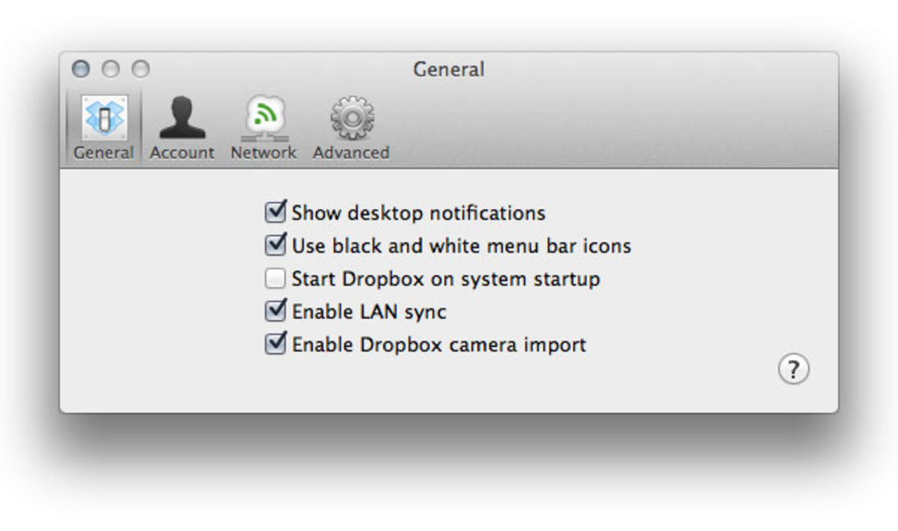 Autosynk av foton och video med kommande Dropbox