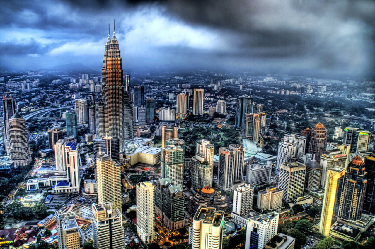 Obligatoriskt med WiFi på restauranger i Kuala Lumpur