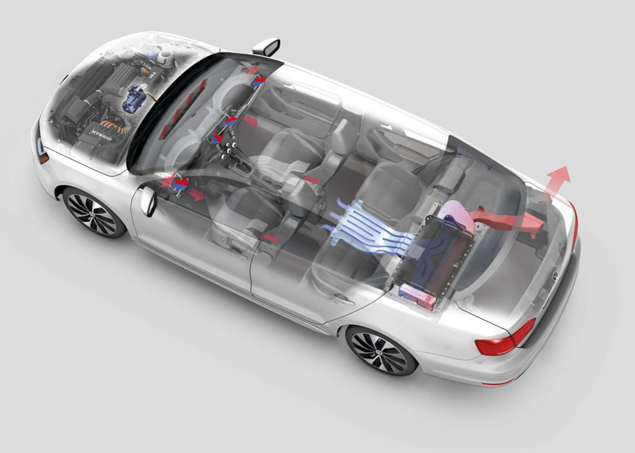 Jetta i hybridversion visad i Detroit