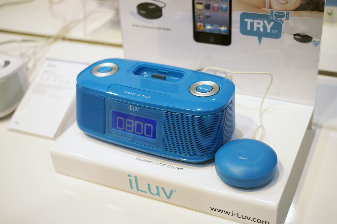iLuv - väckarklocka som väcker med vibrationer