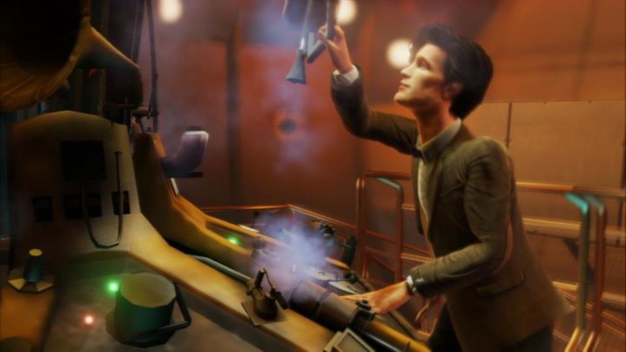 Första bilden från Doctor Who: The Eternity Clock