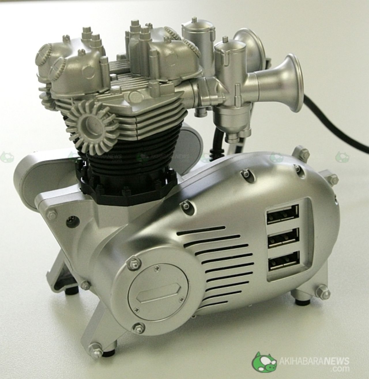 En vansinnig USB-hub