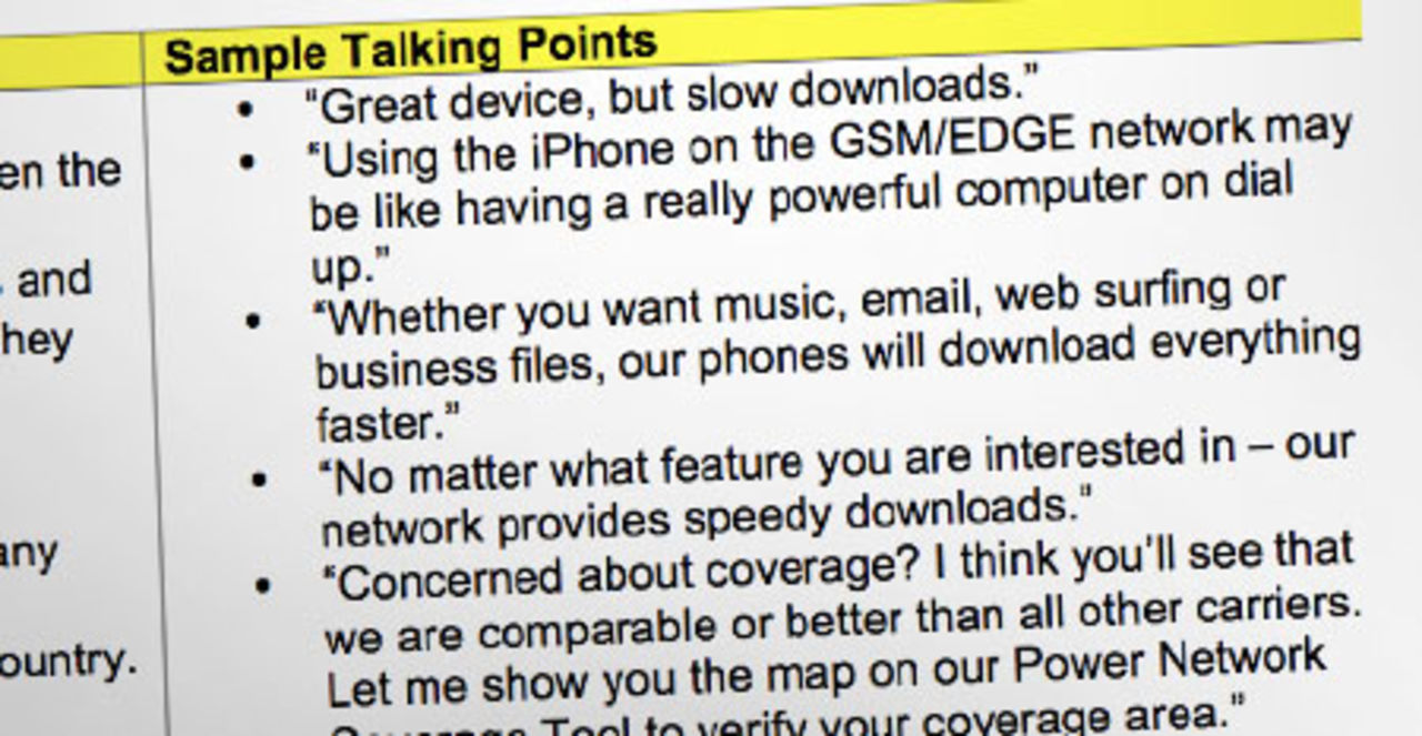 Operatören Sprint utbildar sina anställda om iPhone