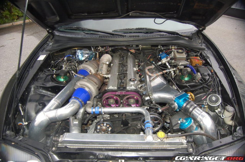 Toyota Supra med dubbelturbo