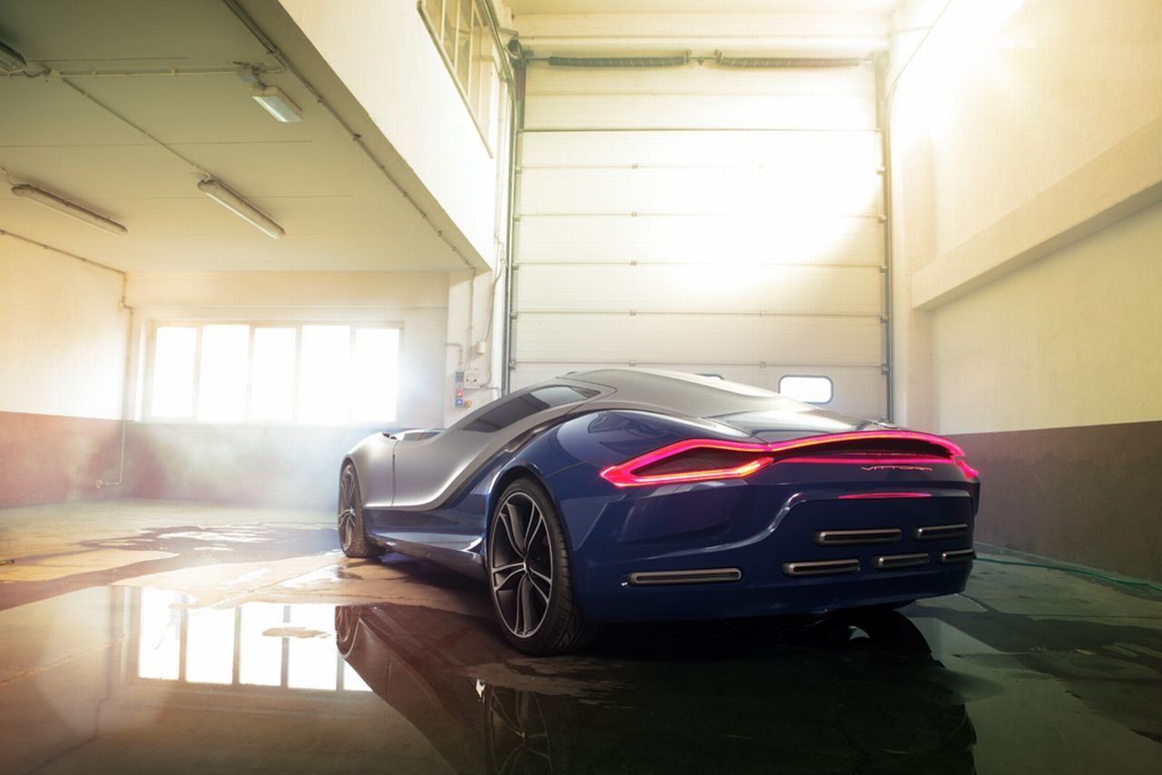 Italienska UP Design visar prototypen Vittoria