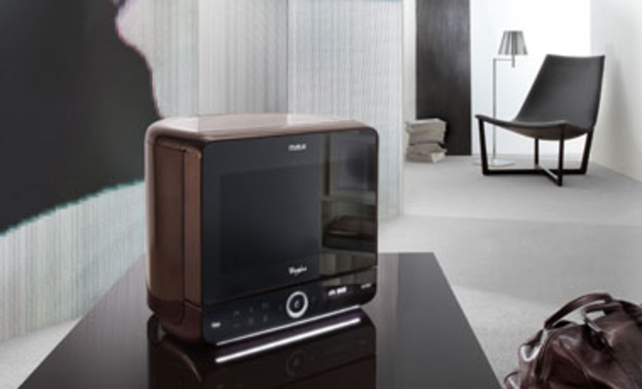 Pimpad mikrovågsugn