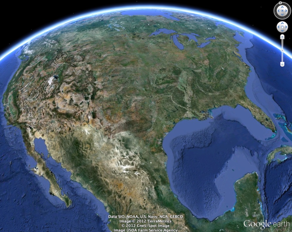Google släpper ny version av Google Earth