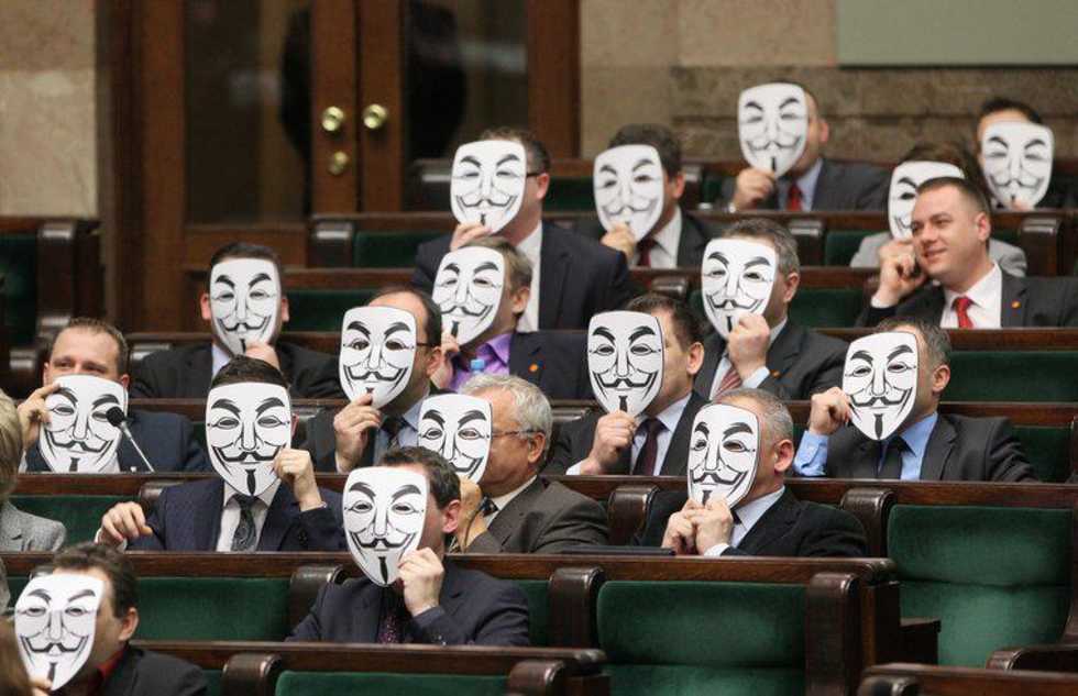 Polska protester mot ACTA-avtalet