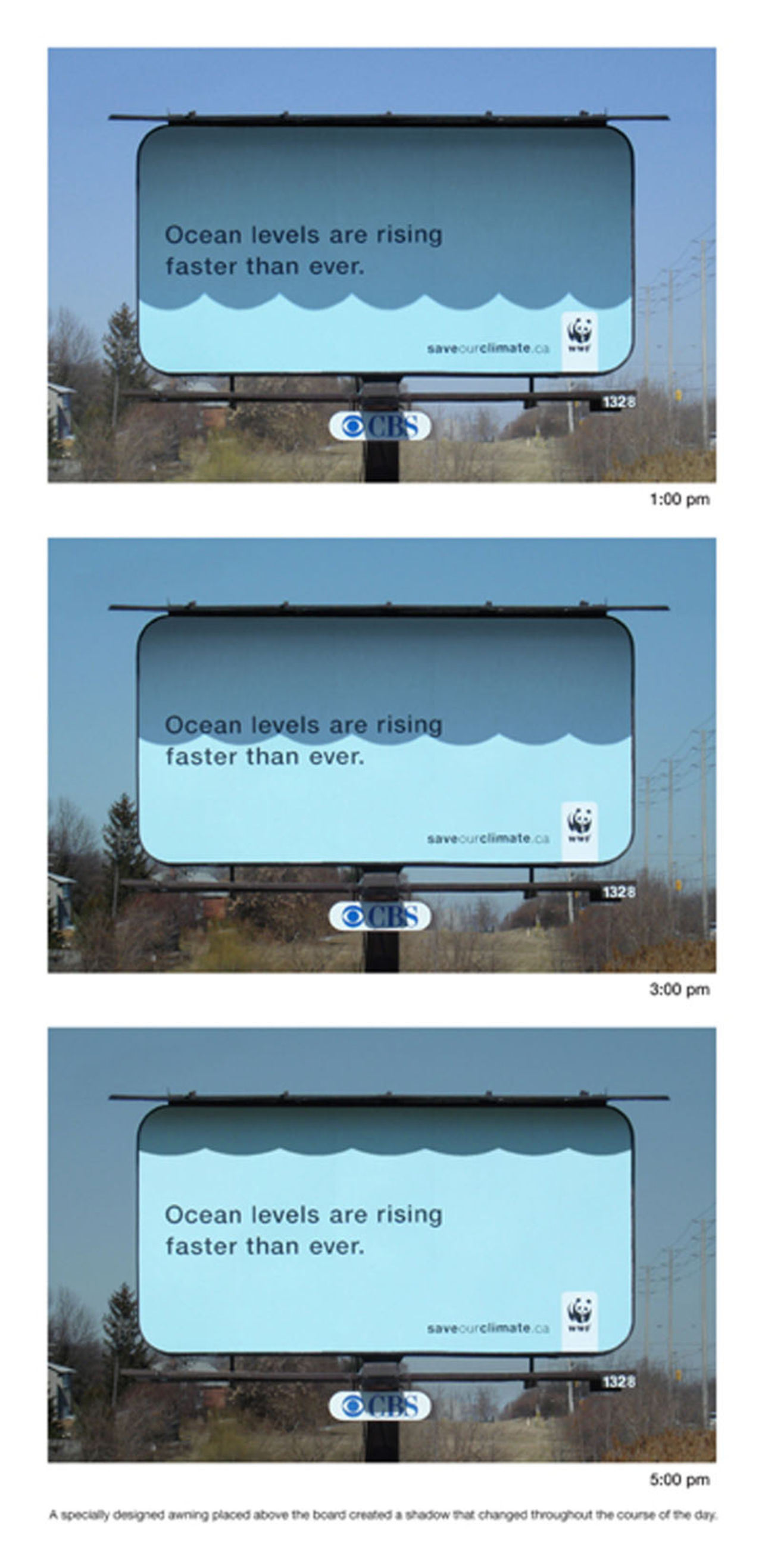 Snygg utomhus kampanj för WWF