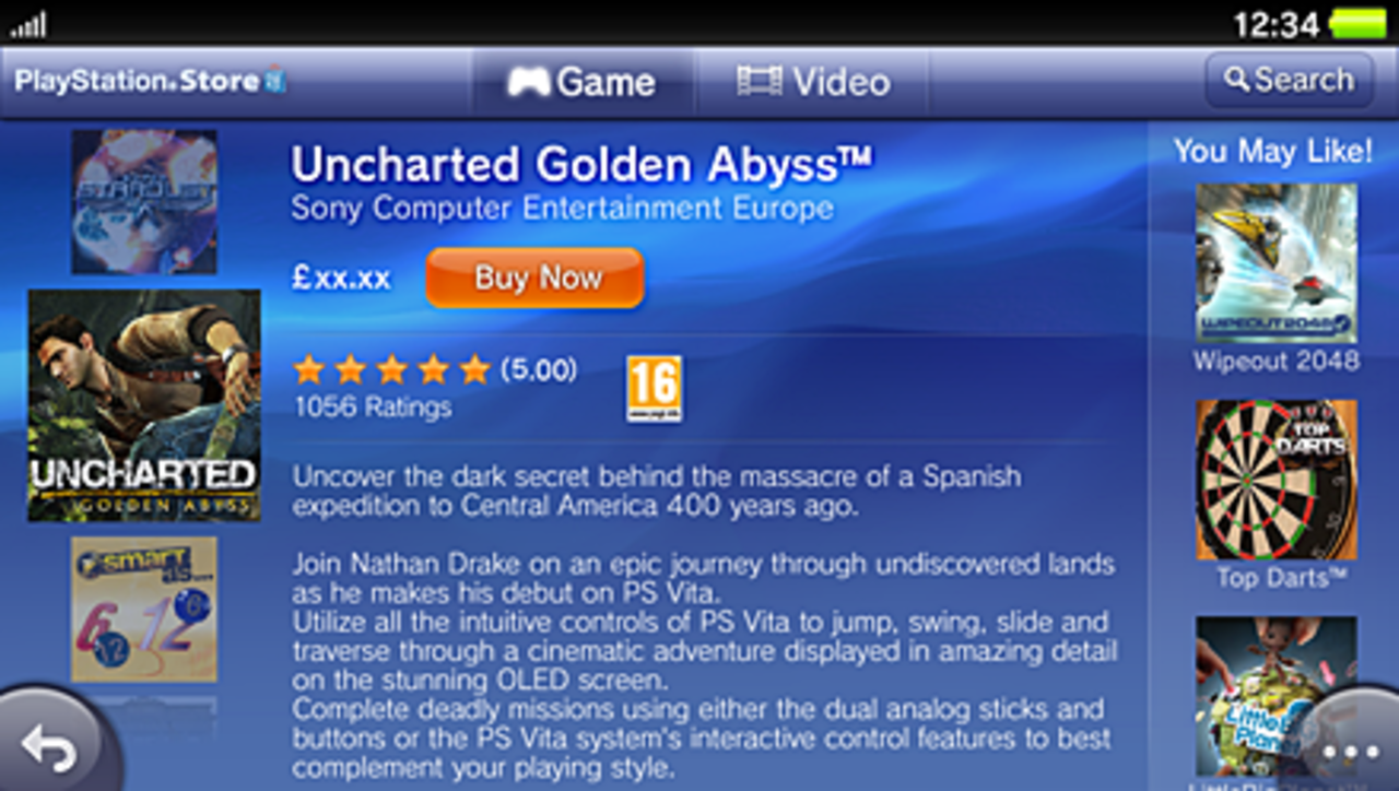 Billigare att köpa digitala PSVITA-spel