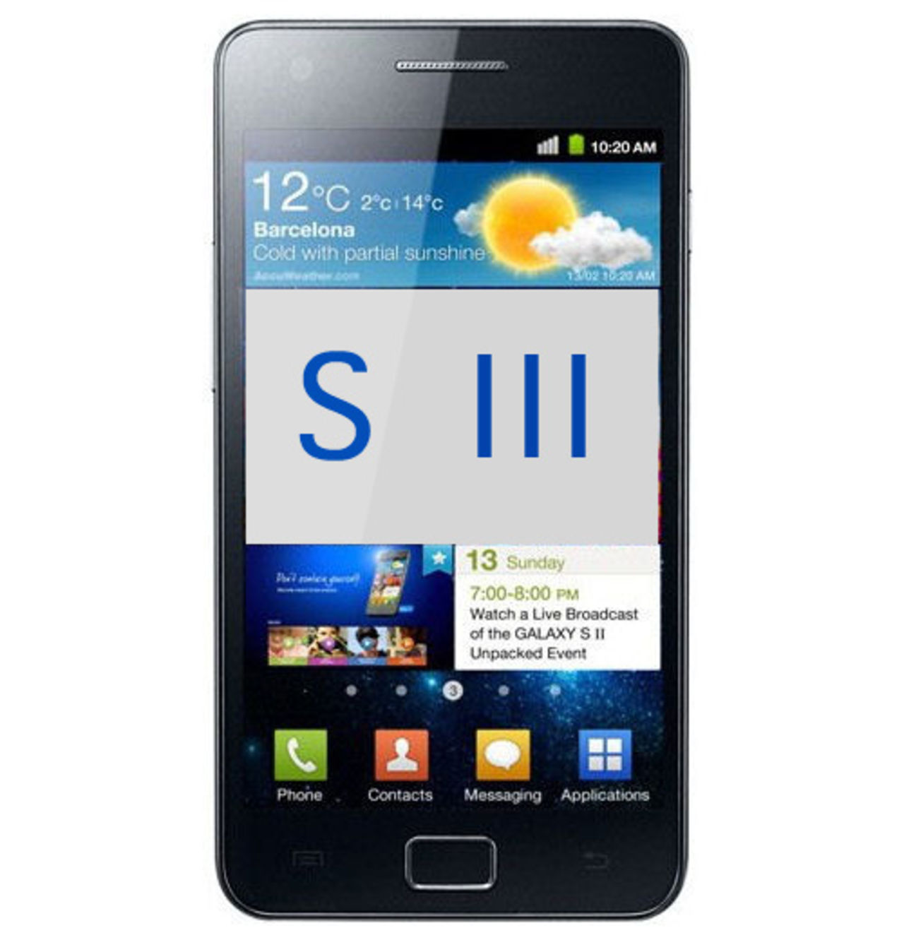 Ingen Galaxy S III på MWC