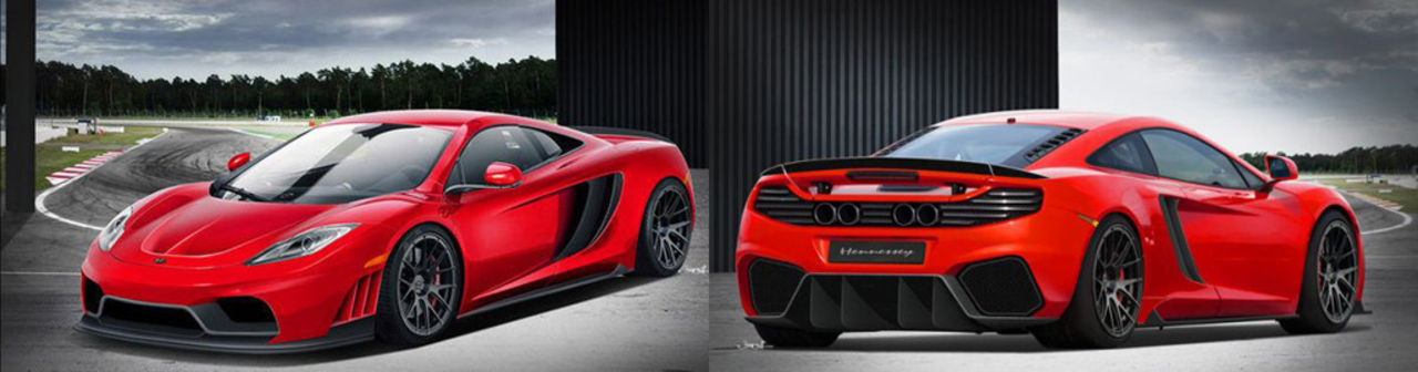 Hennessey trimmar McLaren MP4-12C