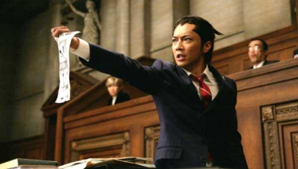 Phoenix Wright-filmen släpps i Väst